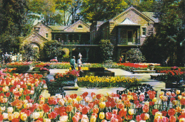 South Terrace At Tulip Time Bellingrath Home Bellingrath Gardens Theodore Near Mobile Alabama - Mobile