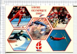 SAVOIE OLYMPIQUE   1992  -  5 Vues  : Disciplines Olympiques  :  Patinage Vitesse, Saut, Hockey, Curling, Ski Artistique - Olympische Spiele