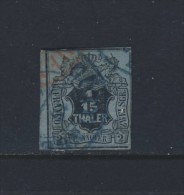 HANOVRE 1851/55 SCOTT N°5  YVERT N°4 OBLITERE - Hannover