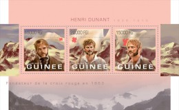 Guinea. 2013 Henri Dunant. (318a) - Henry Dunant