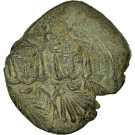 Monnaie, Léon V L'Arménien, Follis, Syracuse, TTB+, Cuivre, Sear:1635 - Byzantinische Münzen