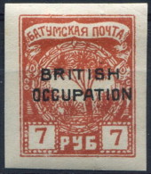 Russie         14  *    Occupation Britannique - 1919-20 Occupation: Great Britain