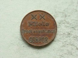 XX MIELE Trockenautomat 685808 ( Uncleaned - For Grade, Please See Photo ) ! - Professionals/Firms