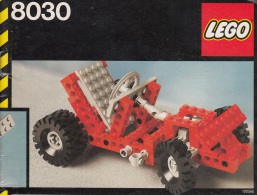 Lego 8030 Technic Gocart Avec Plan 100 % Complet Voir Scan - Lego Technic