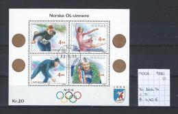 Noorwegen 1990 - Yv. Blok 14 Gest./obl./used - Blocks & Sheetlets