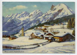 Autriche--TELFS--1948---Vue Générale--Mosern 1234m -illustrateur  F.Hausler--Belle Carte Peu Courante - Telfs