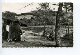 Guéméné Penfao : L'étang De La Vallée N°60 Artaud Animée Enfants Cabane - Noir Blanc Dentelée - Guémené-Penfao