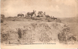 MILITARIA . (Campagne Du  ) MAROC ORIENTAL . TAZA . En Reconnaissance Sur Le Kern - Nesrani  Phot. J. GEISER - Manoeuvres