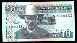 NAMIBIA  : Banconota 10  Dollars  - 2001- P4 - FDS - Namibie