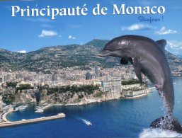 (373) Monaco With Dolphin - Port