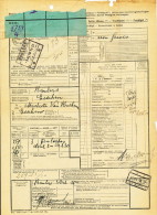 BRABANT WALLON - Lettre De Voiture Cachet De Gare BAULERS 1935 Vers ESSCHEN   --- UU766 - Andere & Zonder Classificatie