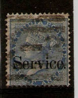 INDIA 1873 ½a (DIE II) OFFICIAL SG 022 USED Cat £110 - 1858-79 Kolonie Van De Kroon