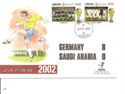 Coupe Du Monde En Corée Du Sud Et Japon ( FDC Du Libéria à Voir) - 2002 – Corea Del Sur / Japón