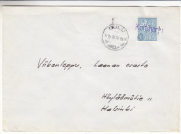 Finlande - Lettre De 1957  - Avec Griffe Koitiharp ..  ?? - Oblitération Oulo - Covers & Documents