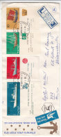 Bateaux - Voiliers - Israël - Lettre  Recommandée De 1950 - Expédie Vers L' Allemagne - Covers & Documents