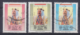 Bahrain 1989 Mi. 400, 406-07 Emir Scheich Isa Bin Salman Al-Khalifa - Bahreïn (1965-...)