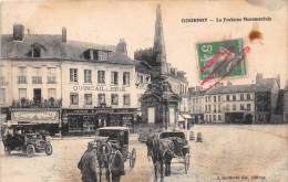 Gournay En Bray     76   Fontaine Monumentale  Commerces Dont Quincaillerie - Gournay-en-Bray