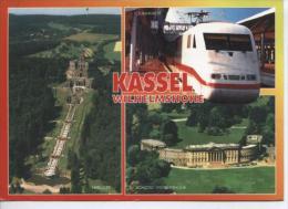 (DE611) KASSEL . WILHELMSHOHE. HERKULES MIT KASKADEN. SCHLOSS . ICE BANHOFF - Kassel