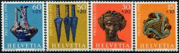 SW0056 Switzerland 1975 Archeology 4v MNH - Unused Stamps