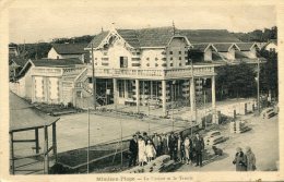 CPA 40 MIMIZAN PLAGE LE CASINO ET LE TENNIS - Mimizan Plage