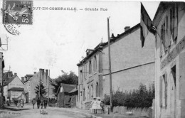 MONTAIGUT-EN-COMBRAILLE GRANDE RUE HOTEL MEUNIER FILLETTES CANARDS GENDARMERIE NATIONALE - Montaigut