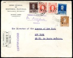 ARGENTINA TO USA Official Cover 1928 VF - Covers & Documents