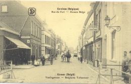 Comines, Rue Du Fort, Douane Belge, Feldpost 1915 - Komen-Waasten