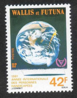 Wallis Et Futuna : Année Internationale Des Personnes Handicapées - Santé - Médecine - - Unused Stamps