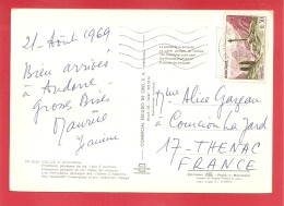 N°Y&T 159  ANDORRE Vers FRANCE    Le   25  AOUT1969(2 SCANS) - Covers & Documents