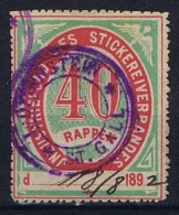 Switserland: Stempelmarken/Timbre Fiscal - Revenue Stamps