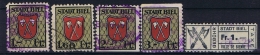 Switserland: Stempelmarken/Timbre Fiscal Stadt Biel - Fiscale Zegels