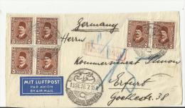 =EGYPTE 1936  CV. ONLY  FRONTSIDE - Lettres & Documents