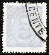 !										■■■■■ds■■ Cape Verde 1893 AF#30 ø Carlos Neto 50 Réis 13,5 (x7146) - Kapverdische Inseln