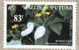 Wallis Et Futuna : Rubiaceéc : Mussaenda Raiateensis- Famille Des Rubiaceae - Flore - Fleurs - - Neufs