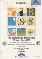 SPAIN. POSTMARK 100 YEARS OF FAIR. BARCELONA 1988 - Macchine Per Obliterare (EMA)