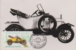 Hungary 1975 Ancient Cars, Arrow 1915, Maximum Card [1] - Maximum Cards & Covers