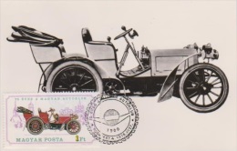 Hungary 1975 Ancient Cars, Swift 1911, Maximum Card - Maximum Cards & Covers