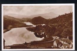 RB 957 - J.B. White Real Photo  Postcard -  House At Loch Ard - Aberfoyle Perthshire Scotland - Perthshire