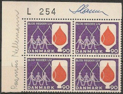 Czeslaw Slania. Denmark 1974. Plate-block. Michel 555 MNH.   Signed. - Neufs