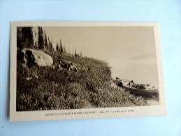 Carte Postale Ancienne : Missions D´ Extrême Nord Canadien : La Halte Sur La Rivière - Other & Unclassified