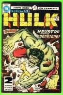 BD, FRANÇAIS - L´INCROYABLE HULK , No 86-87 - FORMAT DOUBLE - ÉDITIONS HÉRITAGE INC, 1978 - 48 PAGES - - Hulk