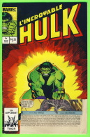 BD, FRANÇAIS - L´INCROYABLE HULK , No 167 - ÉDITIONS HÉRITAGE INC, 1985 - 34 PAGES - PAGE AVANT BRISÉE - - Hulk