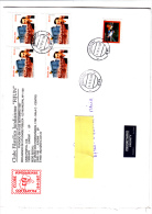 BRASILE  2002 - Yvert  2594-2797 Su Lettera Per L´Italia - - Lettres & Documents