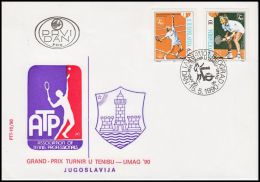 Yugoslavia 1990, FDC Cover "The ATP Tennis Tournament In Umag" - FDC
