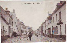 59. SOLESMES . RUE DE L'ABBAYE . BUREAU DES OMNIBUS WANECQUE REMY . ANIMATION. Editions E.L.D. - Solesmes