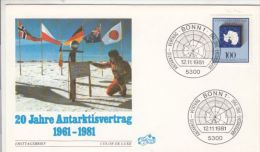 ANTARCTIC RESEARCH, COVER FDC, 1981, GERMANY - Autres & Non Classés