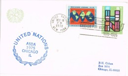 6198. Tarjeta Entero Postal United Nations ONU (New York) 1978 - Lettres & Documents