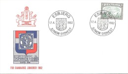 DENMARK   #   COVER FROM YEAR 1982 - Cartas & Documentos