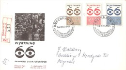 DENMARK   #   COVER FROM YEAR 1966 - Lettres & Documents