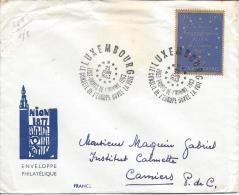 10 Ans Des Droits De L'Homme Le Conseil De L'Europe Ouvre La Voie Luxembourg 25/6/1963 - FDC